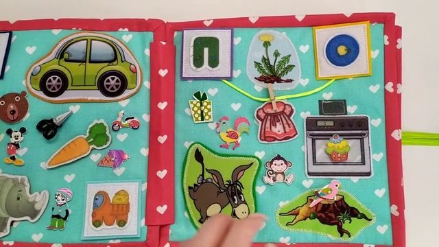 Развивающая книжка АЗБУКА # Developing book # Quiet book “My First Book” смотреть онлайн