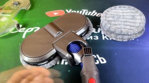 Насадка полотёр для мойки полов для пылесоса Dyson V7 V8 V10 V11 с aliexpress обзор и тест .