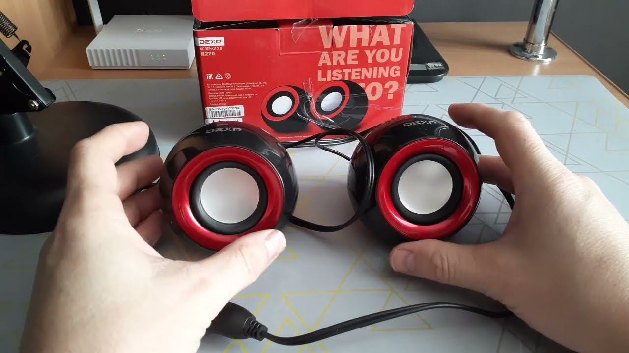 DEXP колонки 2.0 R270 смотреть онлайн