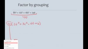 8 6 factor by grouping