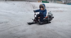 детский снегоход