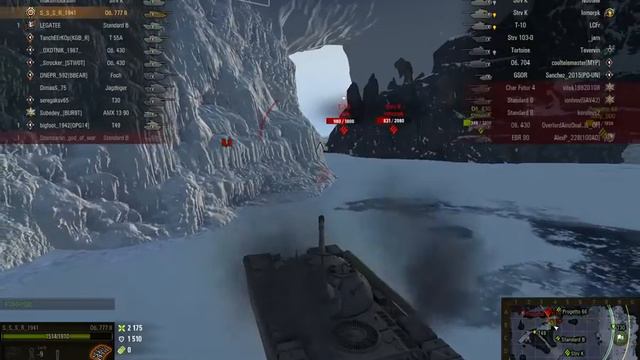 World of Tanks карта Штиль\ Раскатка на тт \ смотреть онлайн