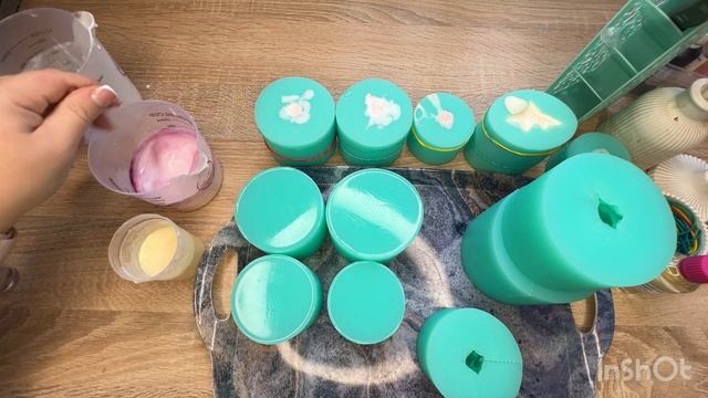 Распаковка посылки и заливка форм ТРИ КИТА #мыловарение #handmade #soap смотреть онлайн