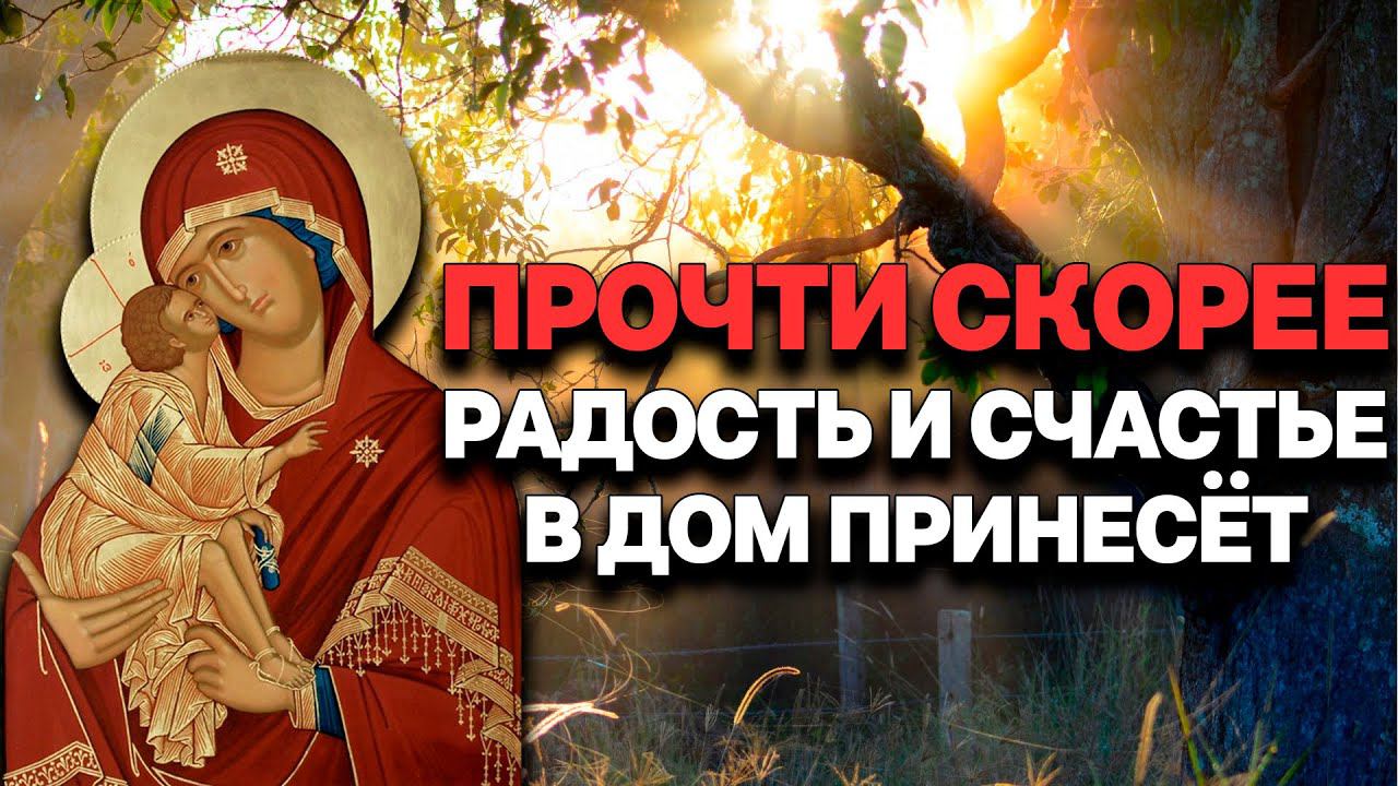 Эта сильная молитва богородице спасёт от бед, неудач и злых людей