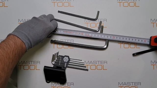 Набор шестигранников VOREL с шаром 9 шт., 2-10 мм, CrV, 56477 смотреть онлайн