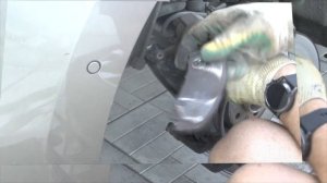 Замена передних колодок рено Эспас5