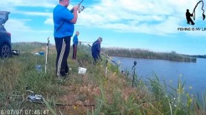 Рыбалка на фидер р.  Дон Ростовская область