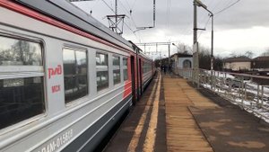 ЭД4М-0156 На станции Калинина