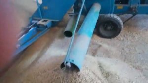 Универсальный  триерный блок УМТБ 7 в работе