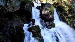 Большой Уларский водопад, Алтай.