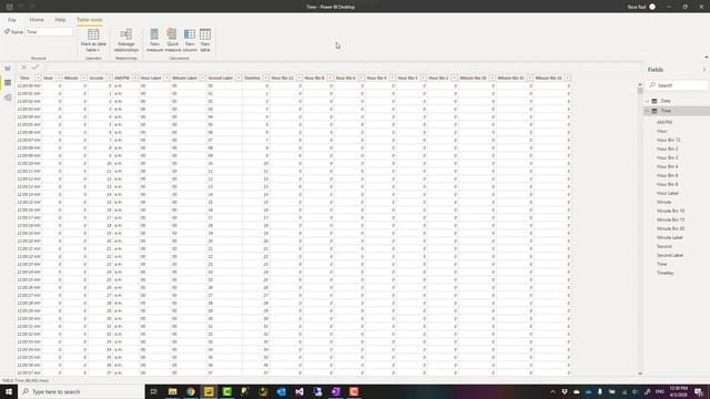 Script for Creating TIME Table in Power BI with Hours, Minutes and Seconds Buckets смотреть онлайн
