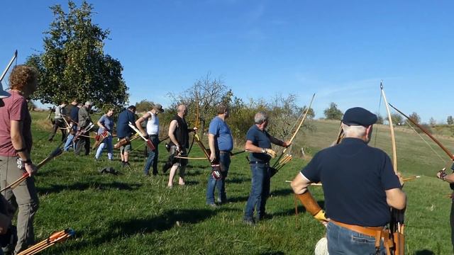 Лонгбоу. Турнир. Исторический английский лук. Красивые видео. смотреть онлайн