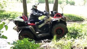 Первый выезд после обкатки на ODES PATHCROSS 1000L MUD PRO