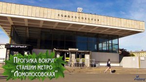 Прогулка вокруг станции метро «Ломоносовская» (2024)