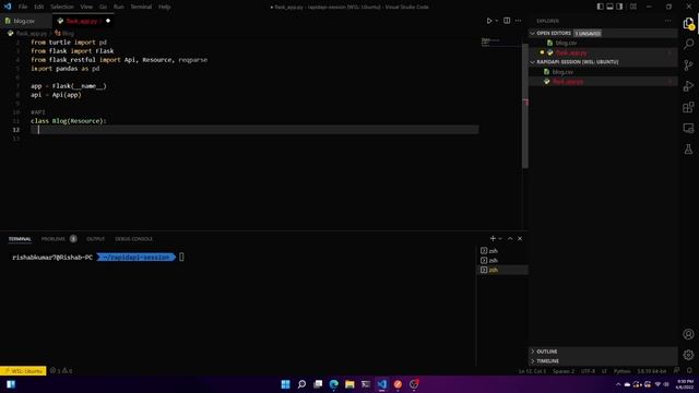 REST API | REST API in Python using Flask