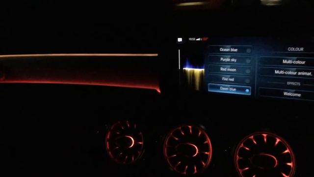 Mercedes-Benz A-Class W177 Ambient Lighting (KM21 HZG) смотреть онлайн