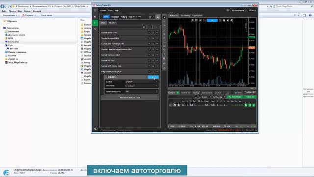 Megatrader. Подключение CTrader. megatrader.info@yandex.ru