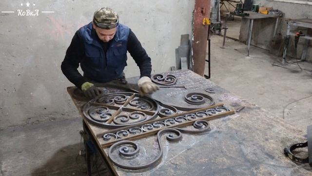 Продал дорого - сделал быстро! | Работа с металлом . Кованый козырек (навес) смотреть онлайн