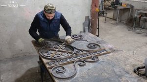 Продал дорого - сделал быстро! | Работа с металлом . Кованый козырек (навес)