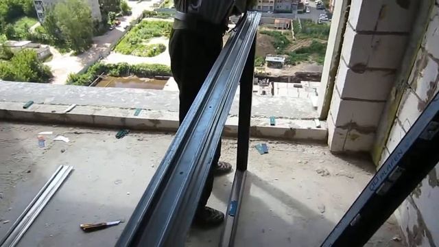 Сборка оконных блоков стальными "костями"/Андрей Бутылин смотреть онлайн