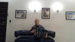 На солнечной поляночке.(гармонь)