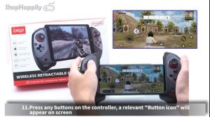 IPEGA PG-9083S Bluetooth Gampad Setup Turtorial for Android / iOS / Windows PC