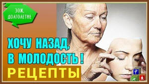 ОМОЛОЖЕНИЕ ОРГАНИЗМА - РЕЦЕПТЫ