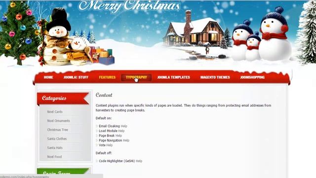 Joomla Template Merry- Menzza.com смотреть онлайн