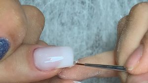 Наращивание ногтей акригелем на верхние формы /На себе.