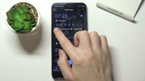 Как установить будильник на REALME C21Y / Настройка будильника на REALME C21Y