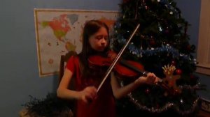 Anastasiya plays "Somewhere over the rainbow" viola