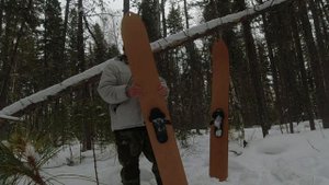 ОХОТНИЧЬИ  ЛЫЖИ  «АртВуд» ОБЗОР