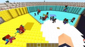БИТВА КЛОНОВ МАЙНКРАФТ НУБ ПРОТИВ ПРО ПРОТИВ ЧИТЕР 100% ТРОЛЛИНГ ЛОВУШКА MINECRAFT МУЛЬТИК ХАРДИ
