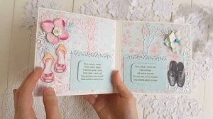 Сберкнижка для молодоженов на свадьбу - открытка ручной работы