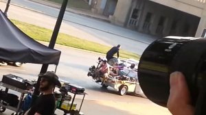 JFK MOTORCADE RE-ENACTMENT (FILMED FOR THE FICTIONAL STEPHEN KING MINI-SERIES "11/22/63")(OCT. 2015