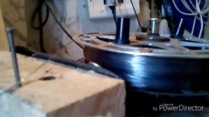 Перемотка проволоки с катушки на катушку!