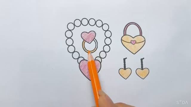 Share how to color a picture of a necklace смотреть онлайн
