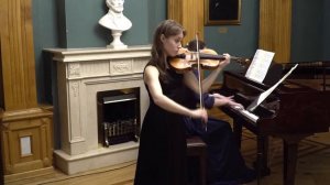 Э. Григ – Соната для скрипки и фортепиано Фа-мажор, 2 и 3 части Валерия Сысоева, Дарья Шестакова