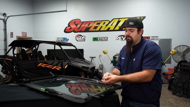 How to Install SuperATV's Glass Windshield on the 2024 RZR XP смотреть онлайн