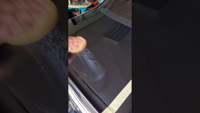 До и после! ручная полировка чёрного цвета смотреть онлайн