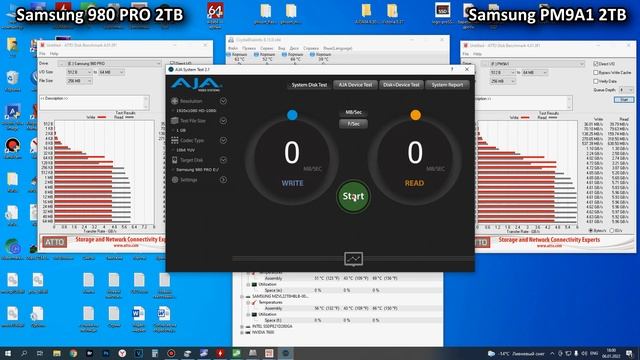 Кто в итоге лучше??? Сравнение SSD Samsung 980 PRO и PM9A1 объемом 2TB смотреть онлайн