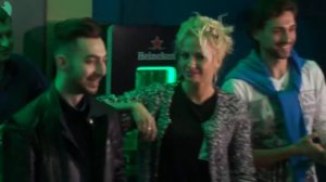 Dj Руслан Нигматулин и актриса Полина Максимова в SkyRoom