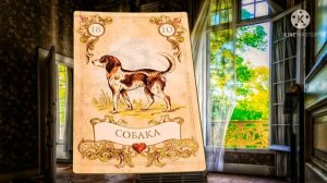 СОБАКА?ВОСЕМНАДЦАТАЯ КАРТА ЛЕНОРМАН?ЗНАЧЕНИЕ КАРТЫ СОБАКА?