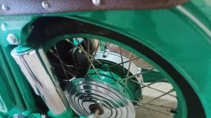 Небольшой обзор мотоцикла с каляской, для сельской местности Иж юк 1962, первой модели.