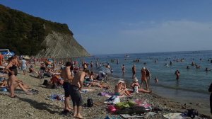 Центральный пляж в АРХИПО-ОСИПОВКЕ 18 сентября