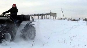 Квадроцикл на максималках. Вездеход Аркос-мото