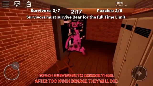 Atrocity Bear GamePlay (Roblox BEAR ALPHA) смотреть онлайн