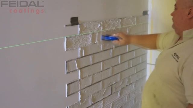 Трафарет и способ нанесения декоративных кирпичей! смотреть онлайн