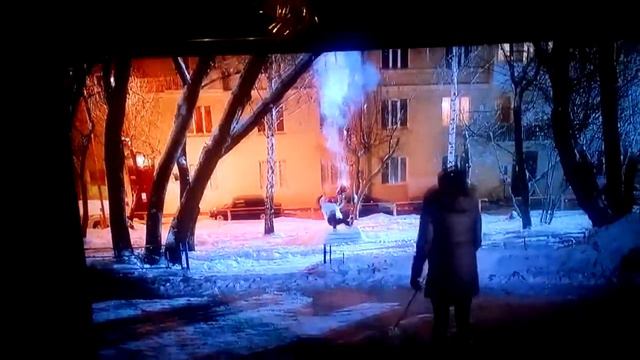 Салют взорвался на земле