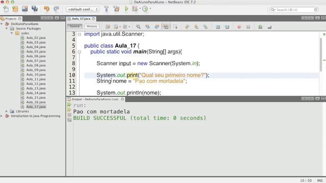 Programar em Java - Introdução à Strings - Aula 17 смотреть онлайн